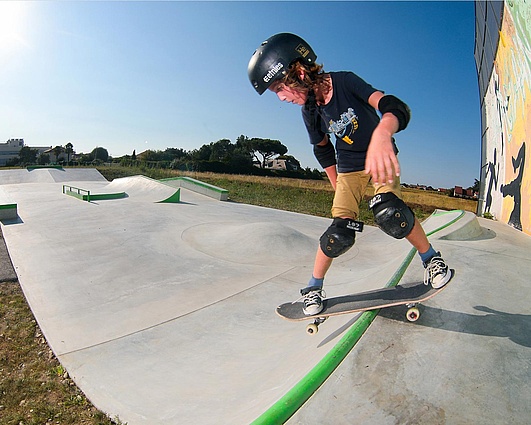 Overview Skatepark Aureilhan