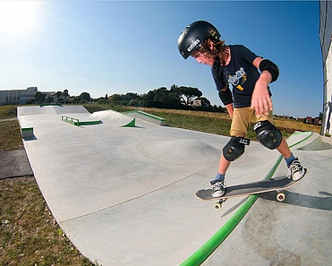 Overview Skatepark Aureilhan