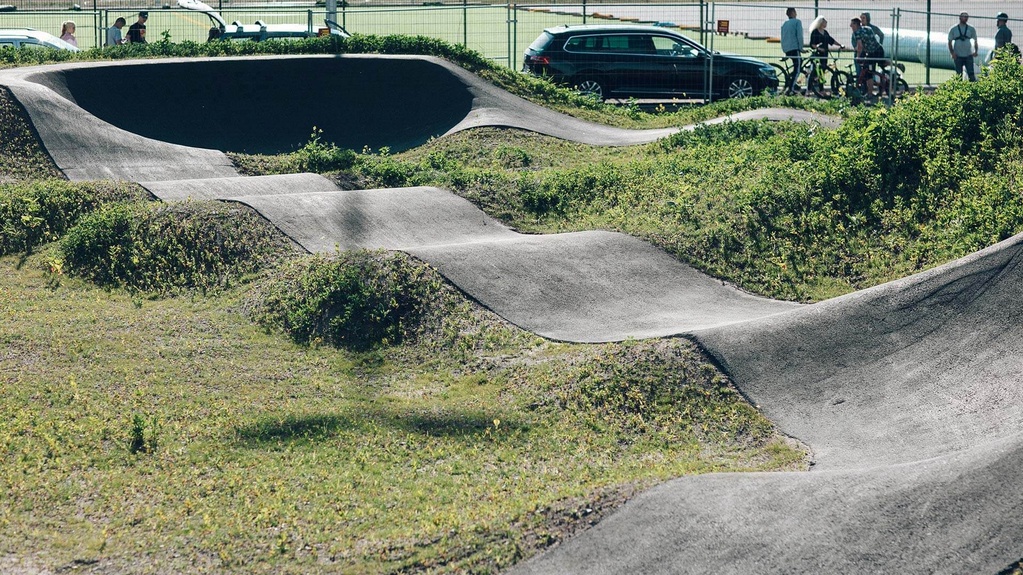 pump track Eberswalde stilllife
