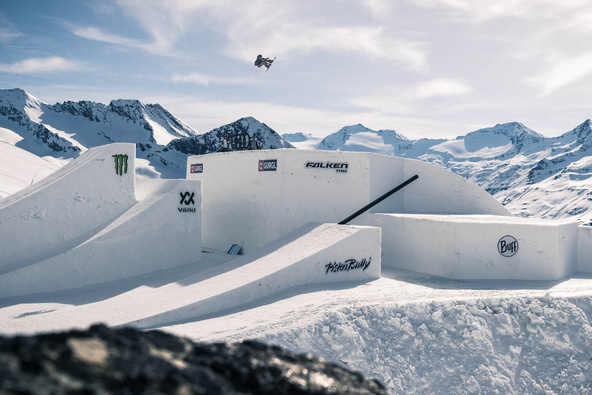 Zweites Setup für die Audi Nines 2019 in Obergurgl