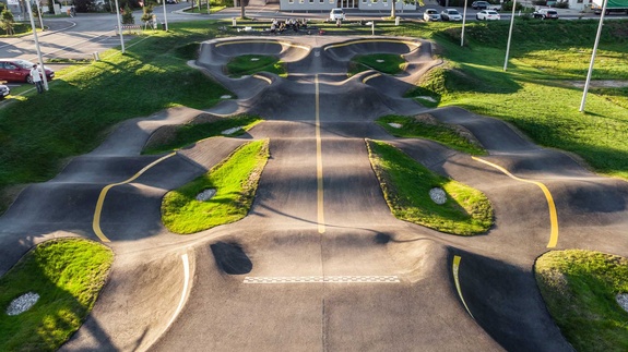 Action sports parks pump track Linz
