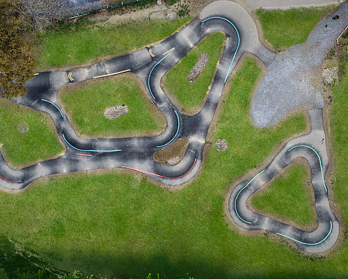 Overview Pumptrack d’Ibos