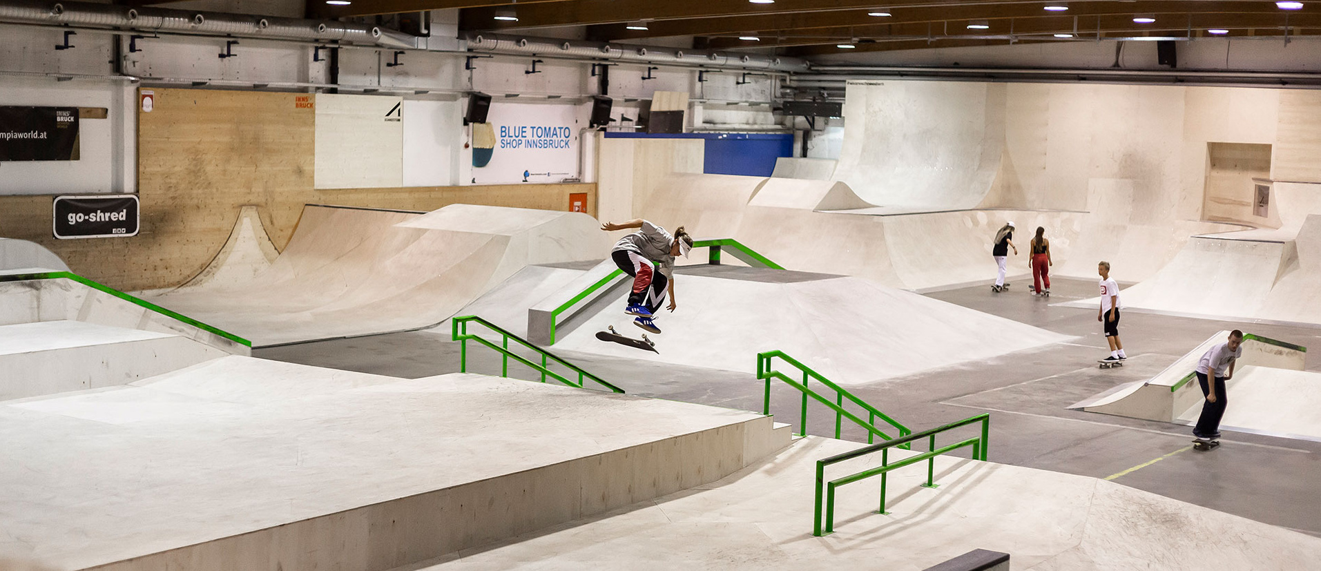 Skate hall Innsbruck overview