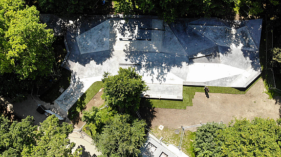 Skate park Hirschgarten overview