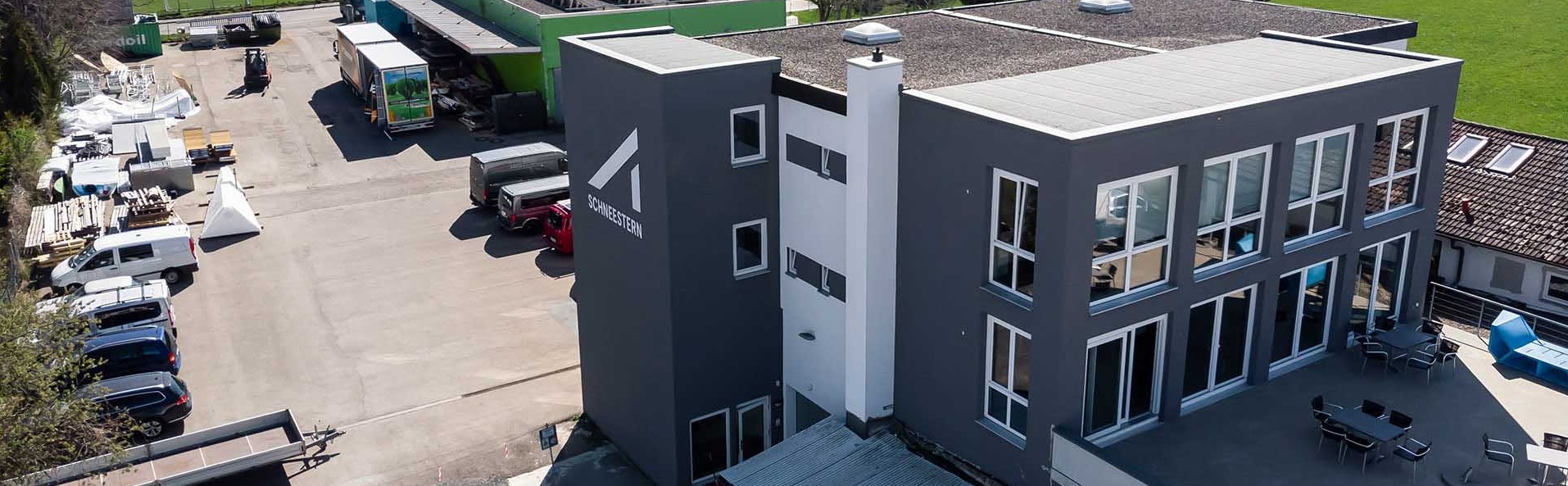Schneestern headquarter from above